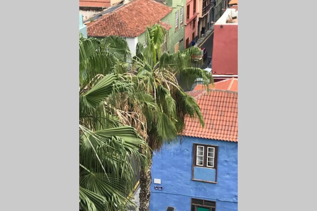 Tele-Working. Central. Gran Balcon. Vistas. Puerto de la Cruz  Luaran gambar