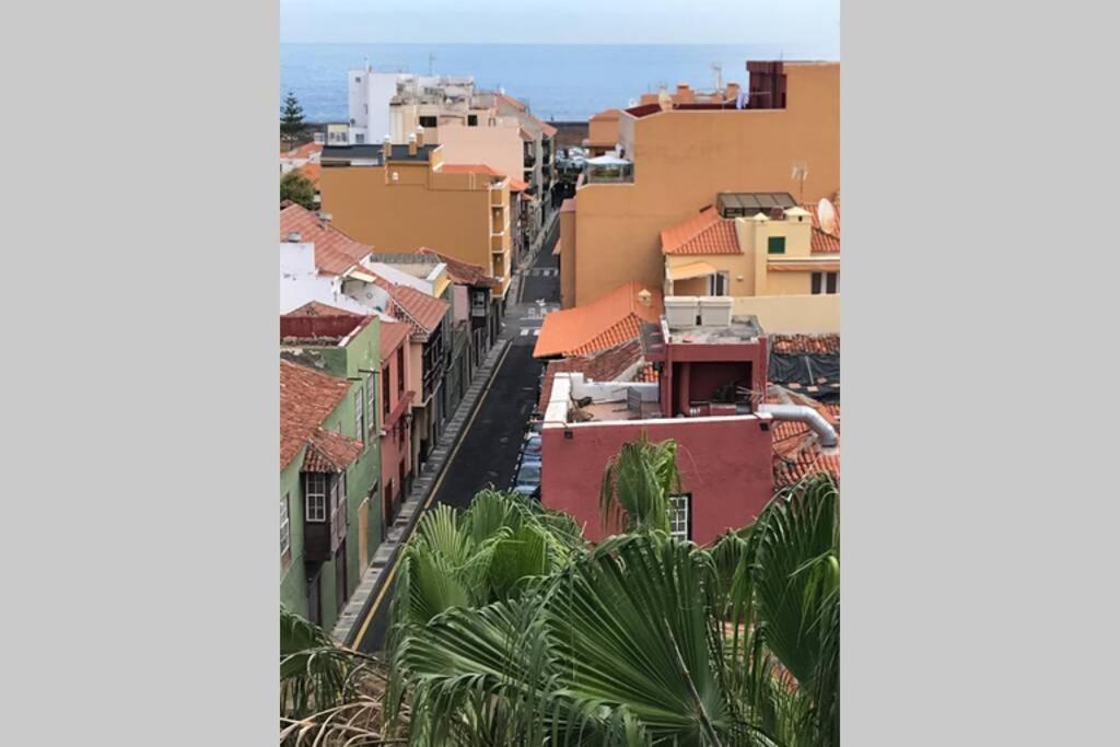 Tele-Working. Central. Gran Balcon. Vistas. Puerto de la Cruz  Luaran gambar
